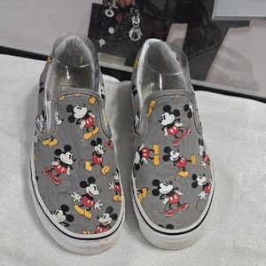 Vans X Disney Mickey Mouse Slip-On Classic Sneakers Limited Edition